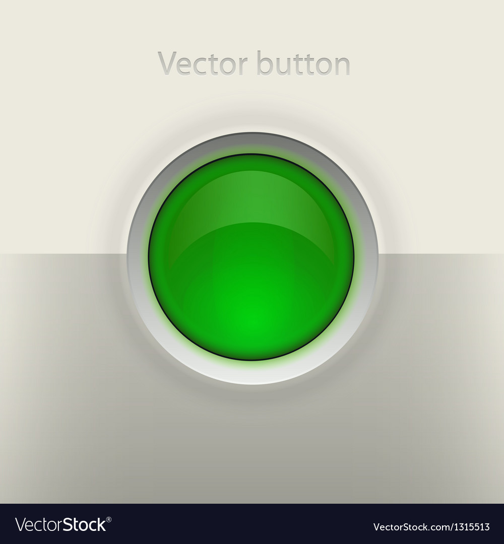 Glossy empty button
