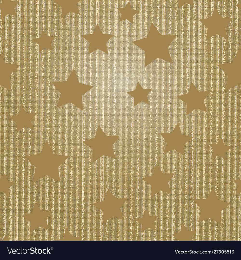 Golden abstract background with stars