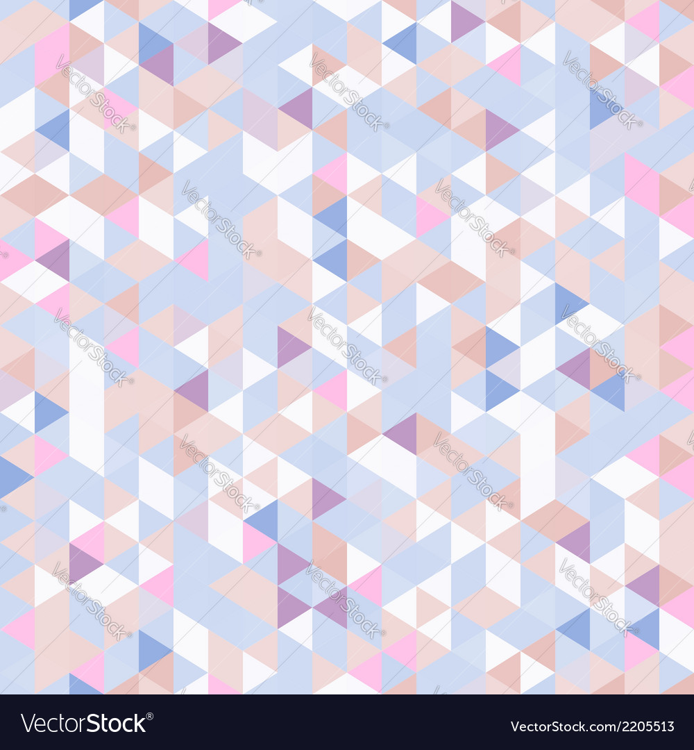 Light seamless pattern of triangles