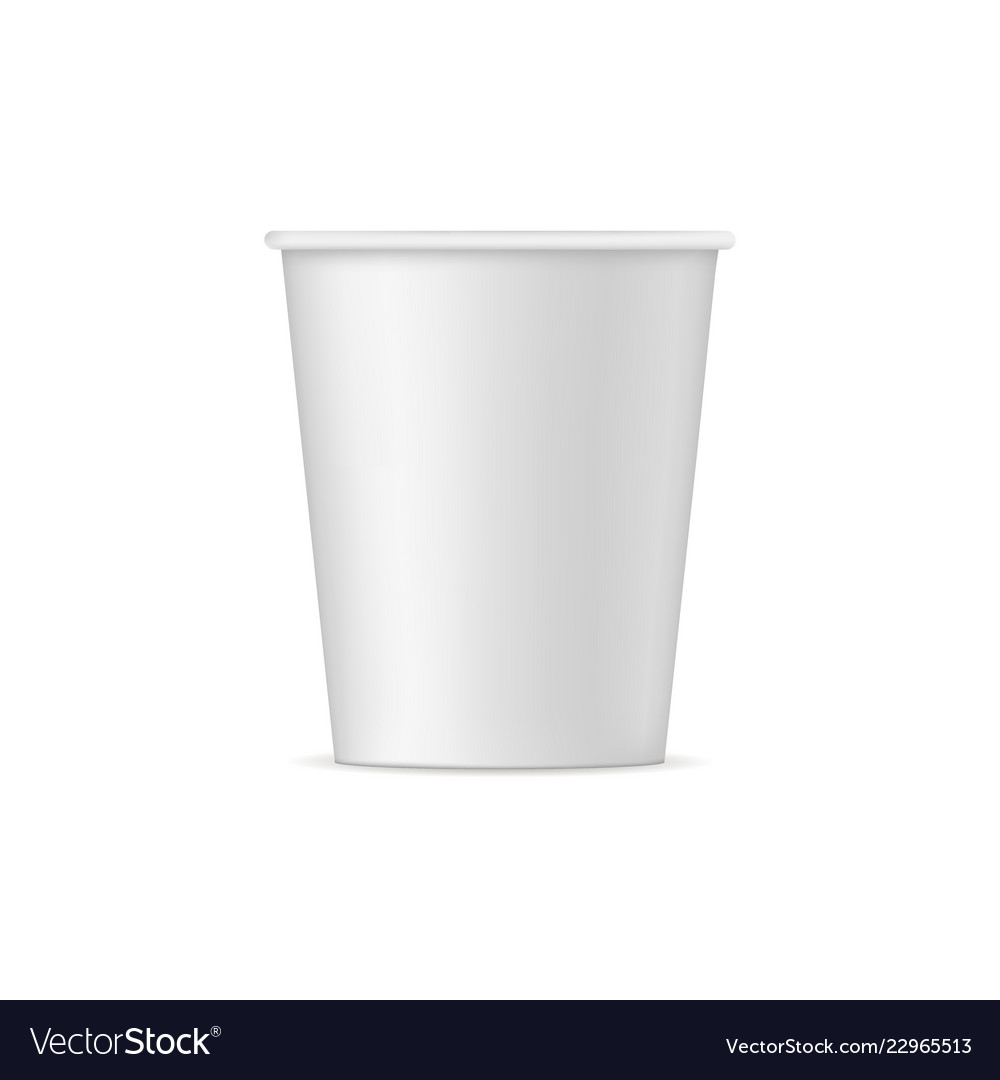 Download Paper Cup Mockup Front View Royalty Free Vector Image PSD Mockup Templates