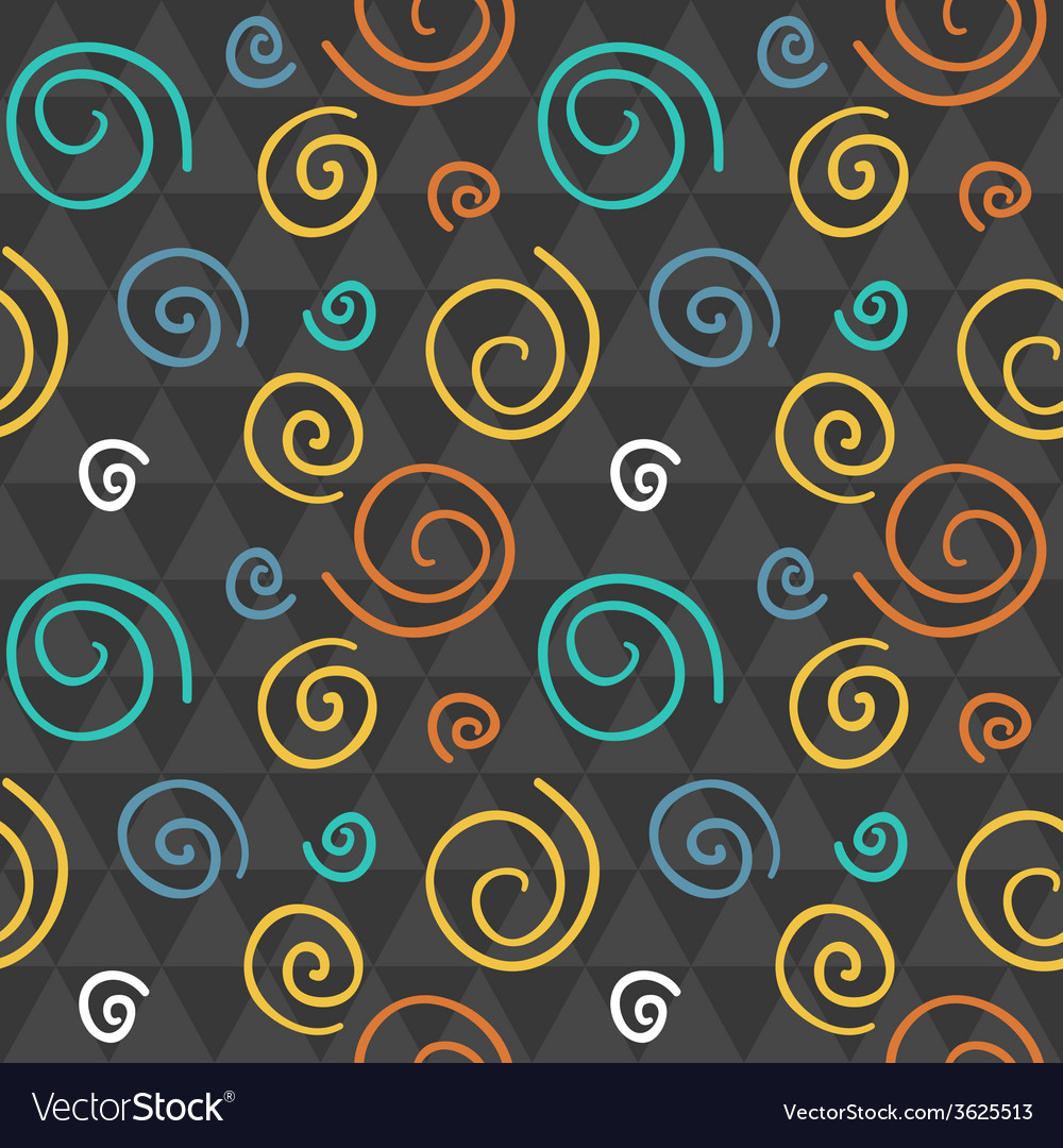 Unique abstract random seamless pattern