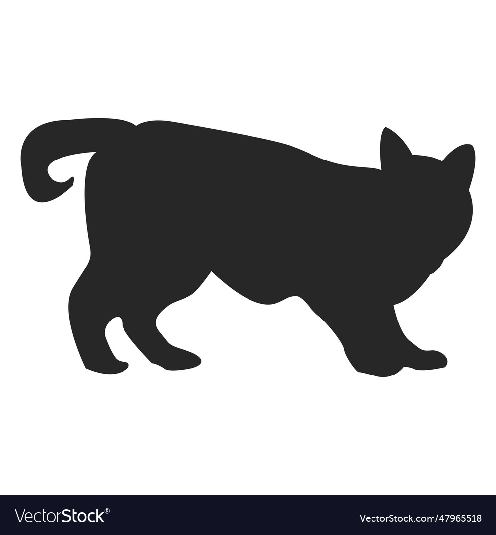 Cat taunting Royalty Free Vector Image - VectorStock