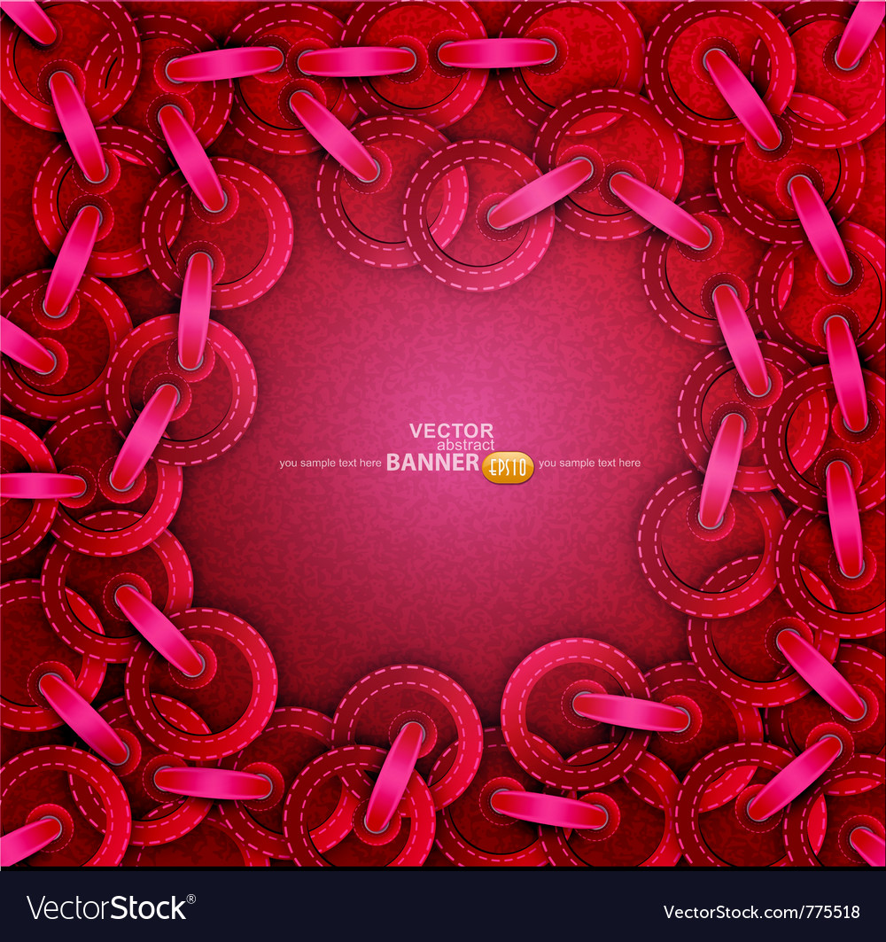 Rivets and ribbons Royalty Free Vector Image VectorStock