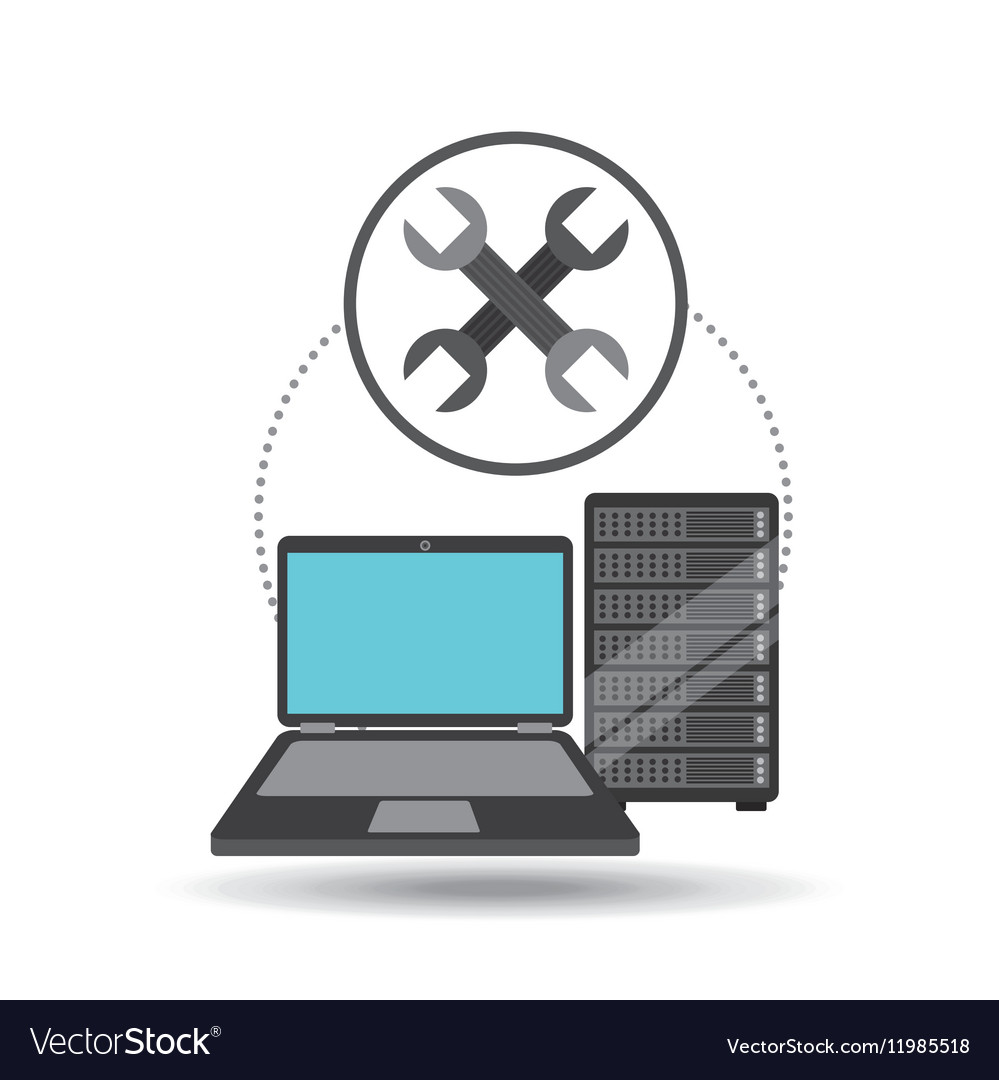 Support laptop data server