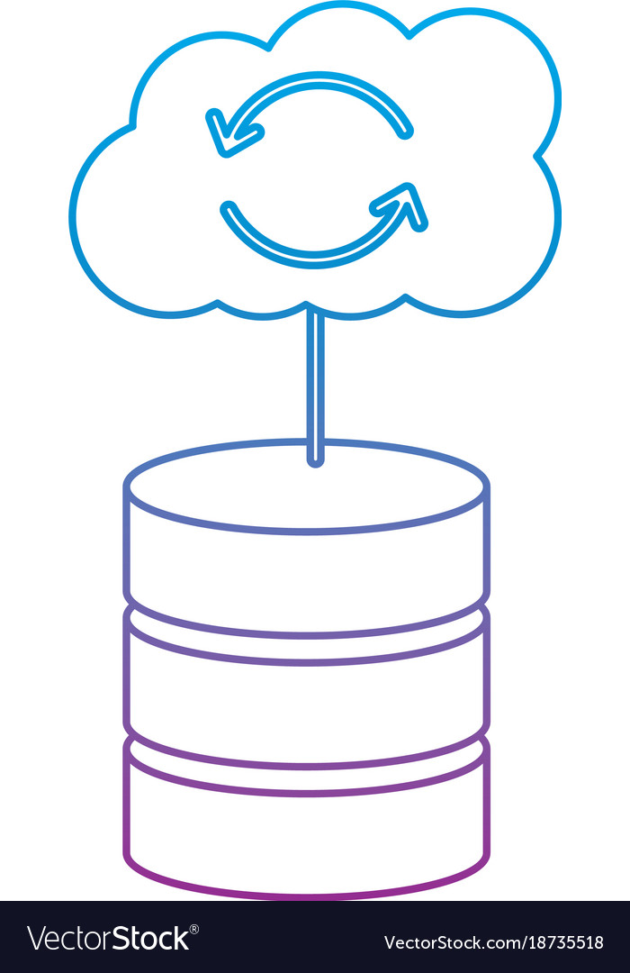 Web hosting server with internet cloud storage
