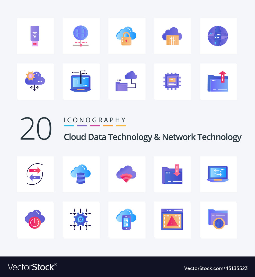 20 cloud data technology and network