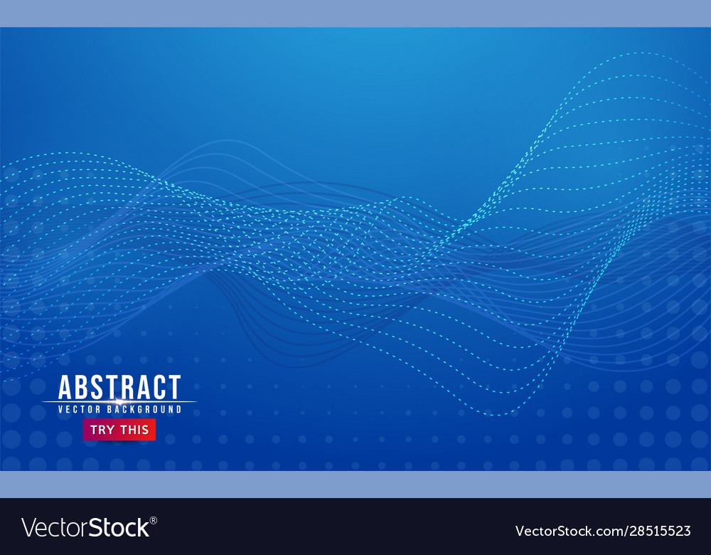 Blue minimalist gradient with abstract geometry