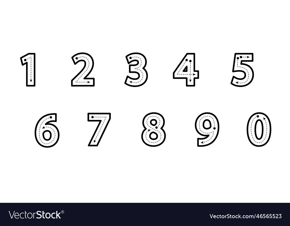 How to write number practice writing numbers wr