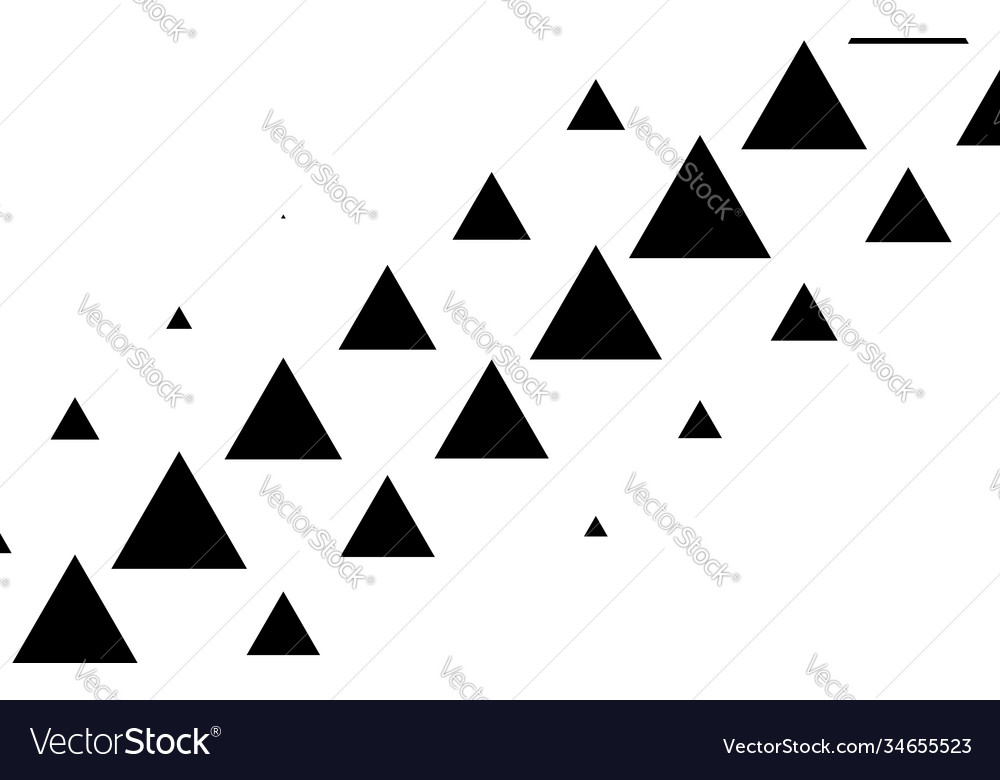 Triangles halftone triangle geometric background