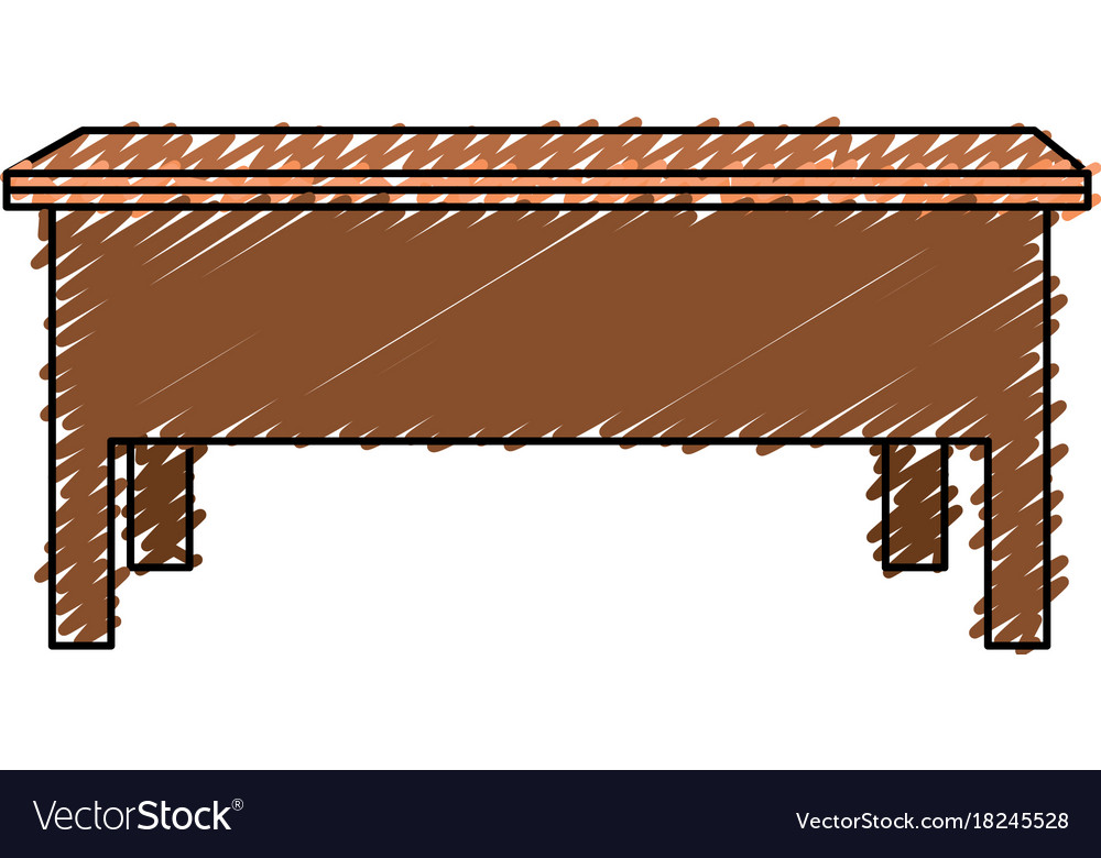 Desk wood object to study and learn