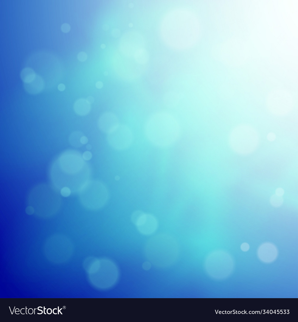 Abstract bokeh background vector image Abstract bokeh background