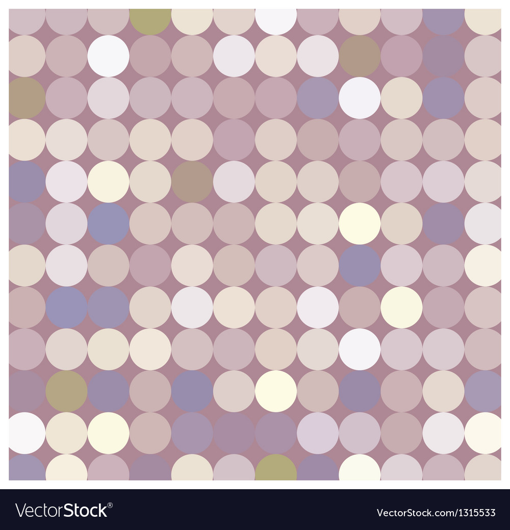 Fabric circles abstract seamless pattern