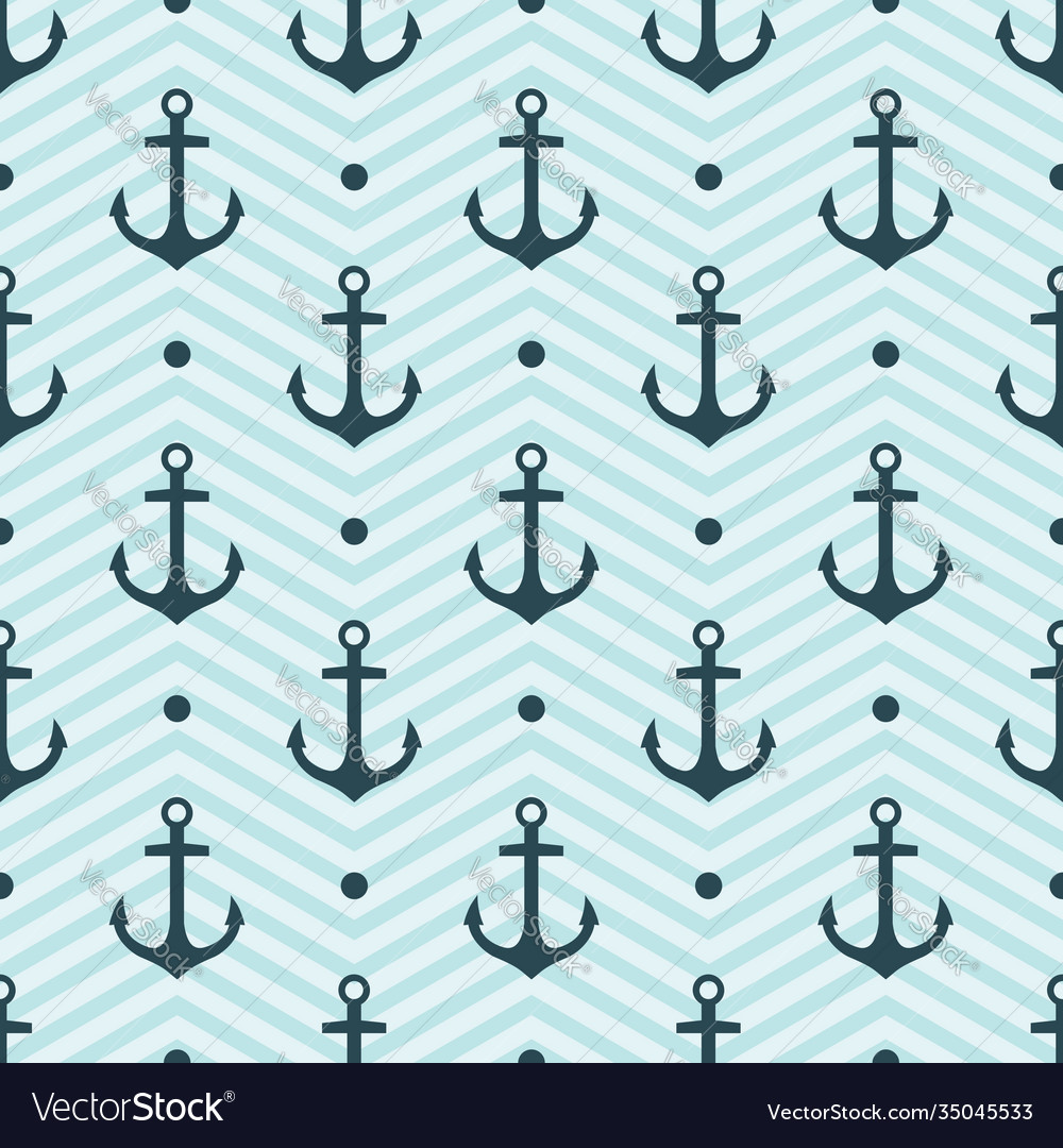 Seamless pattern with anchors