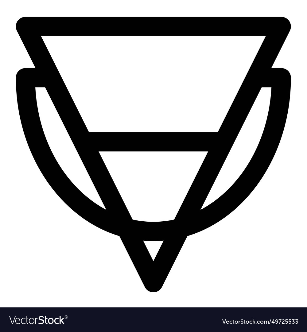 Three-sided container with handle for various