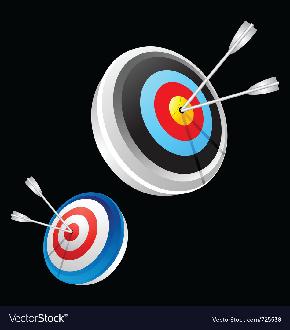 Dart hitting Target
