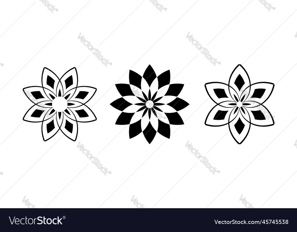 Design elements vector image Design elements