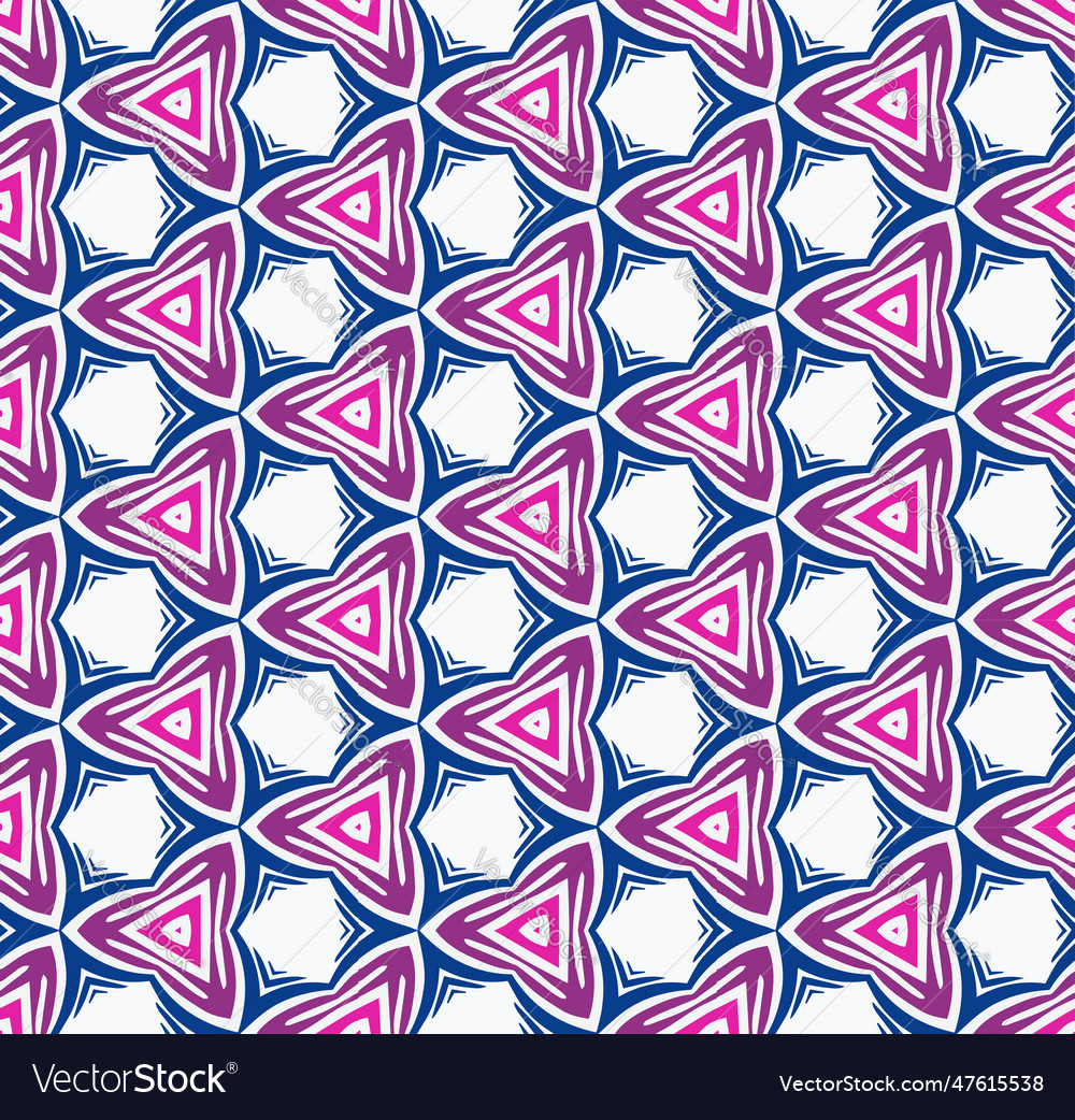 Multi color seamless abstract pattern background vector image Multi color seamless abstract pattern background