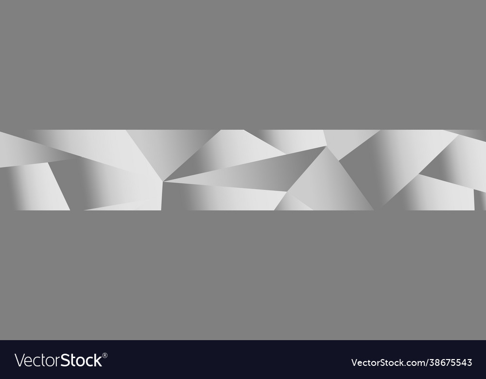 Abstract gray triangles background in different