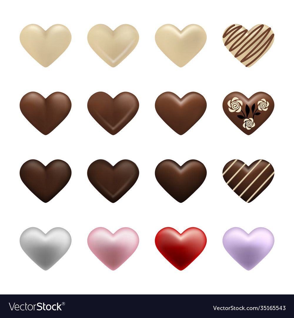 Chocolate hearts