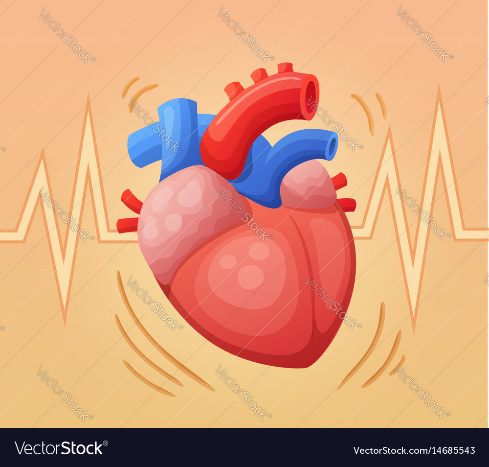 Beating Heart Clip Art