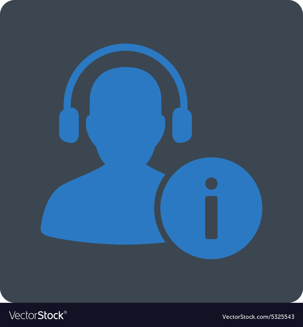 Help desk icon from commerce buttons overcolor set