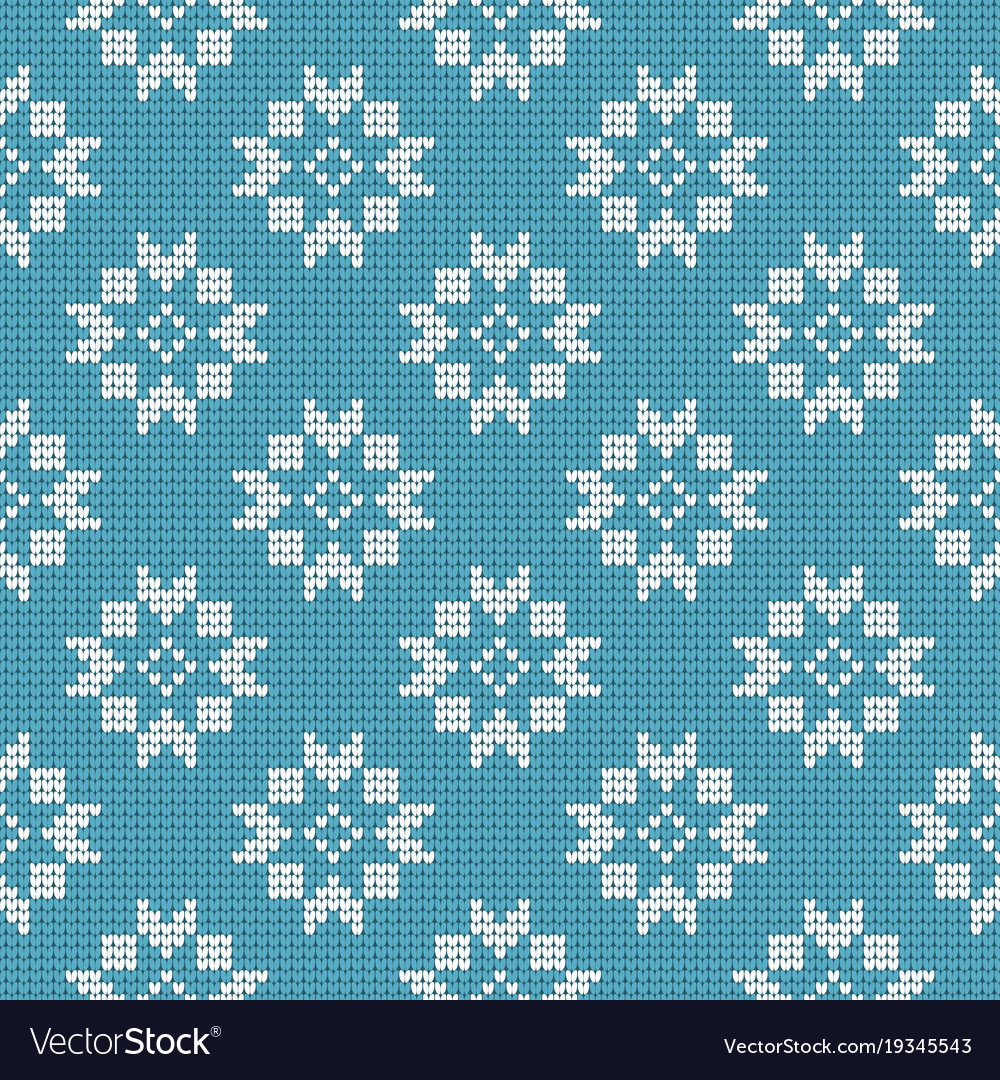 Nordic Knitted Pattern