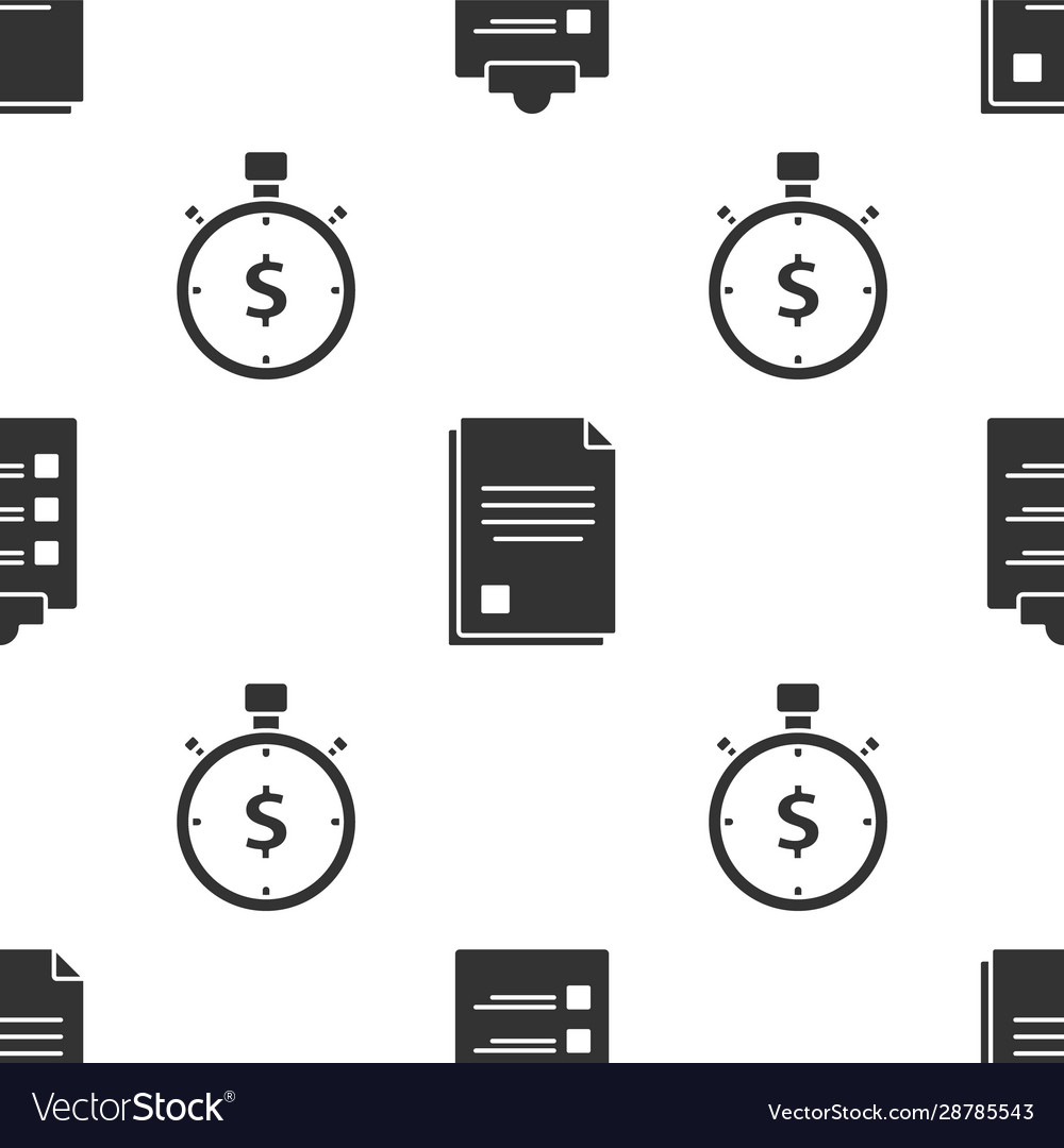 Set clipboard with checklist file document vector image Set clipboard with checklist file document