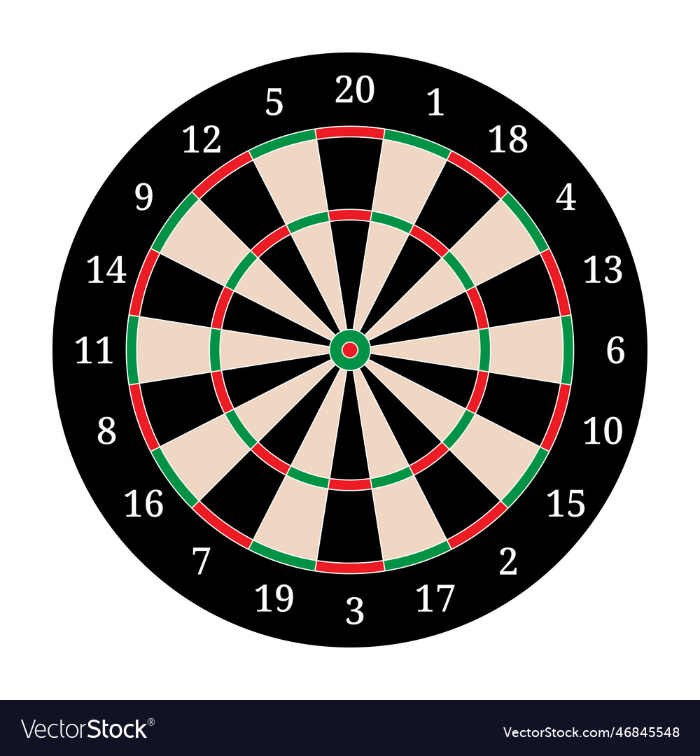 Dartboard Target Template