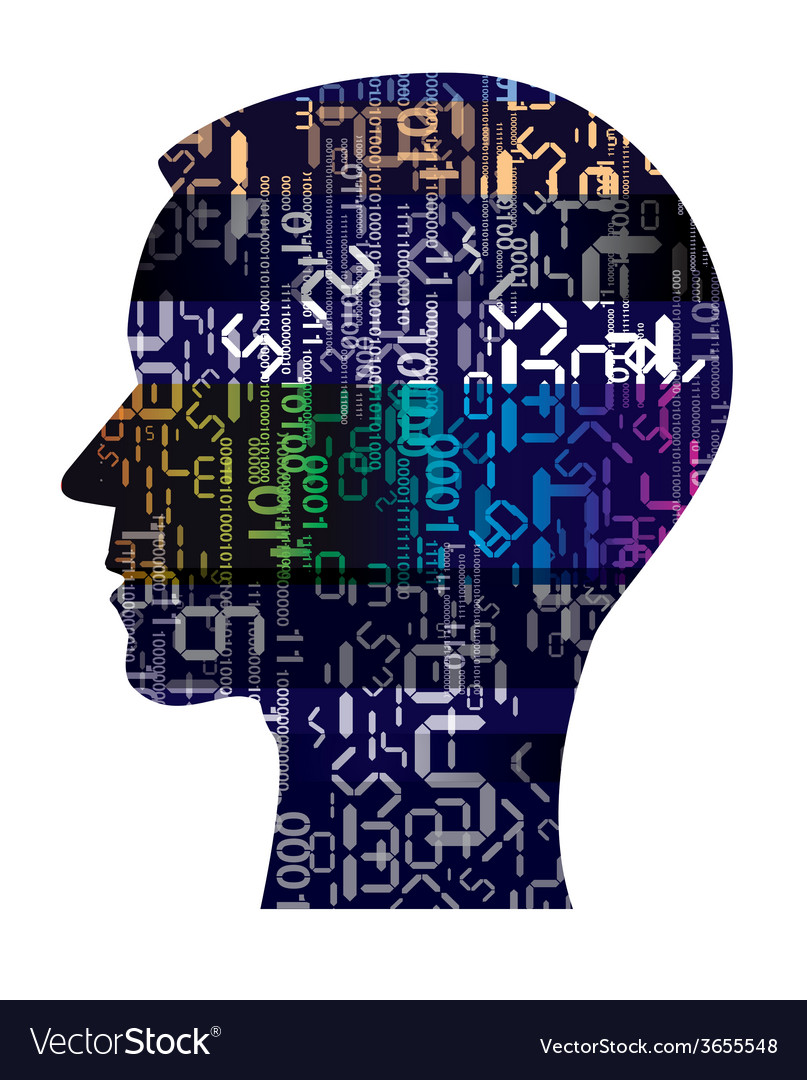Digital Head with Numerical Code