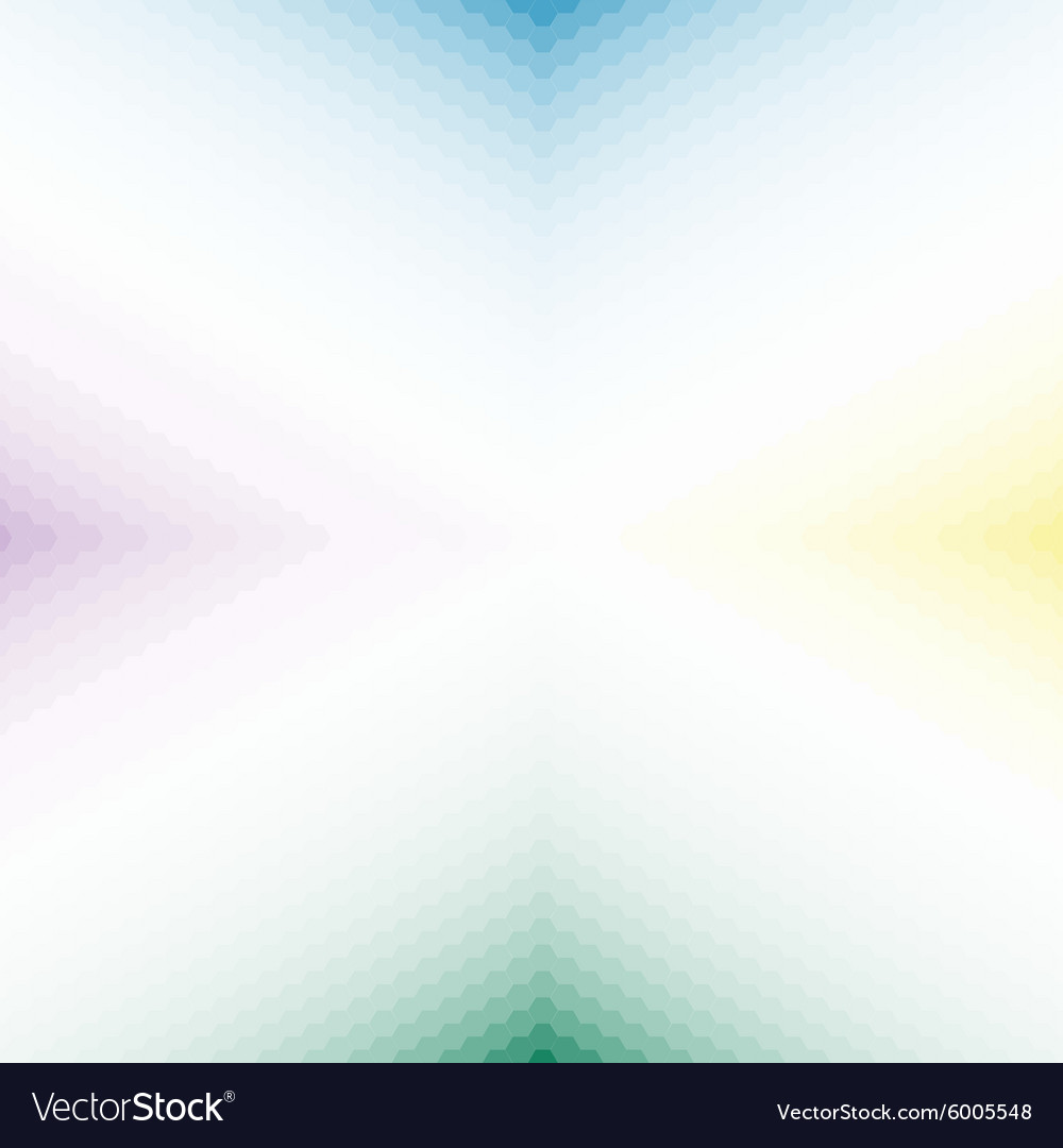 Gradient background of colorful hexagons