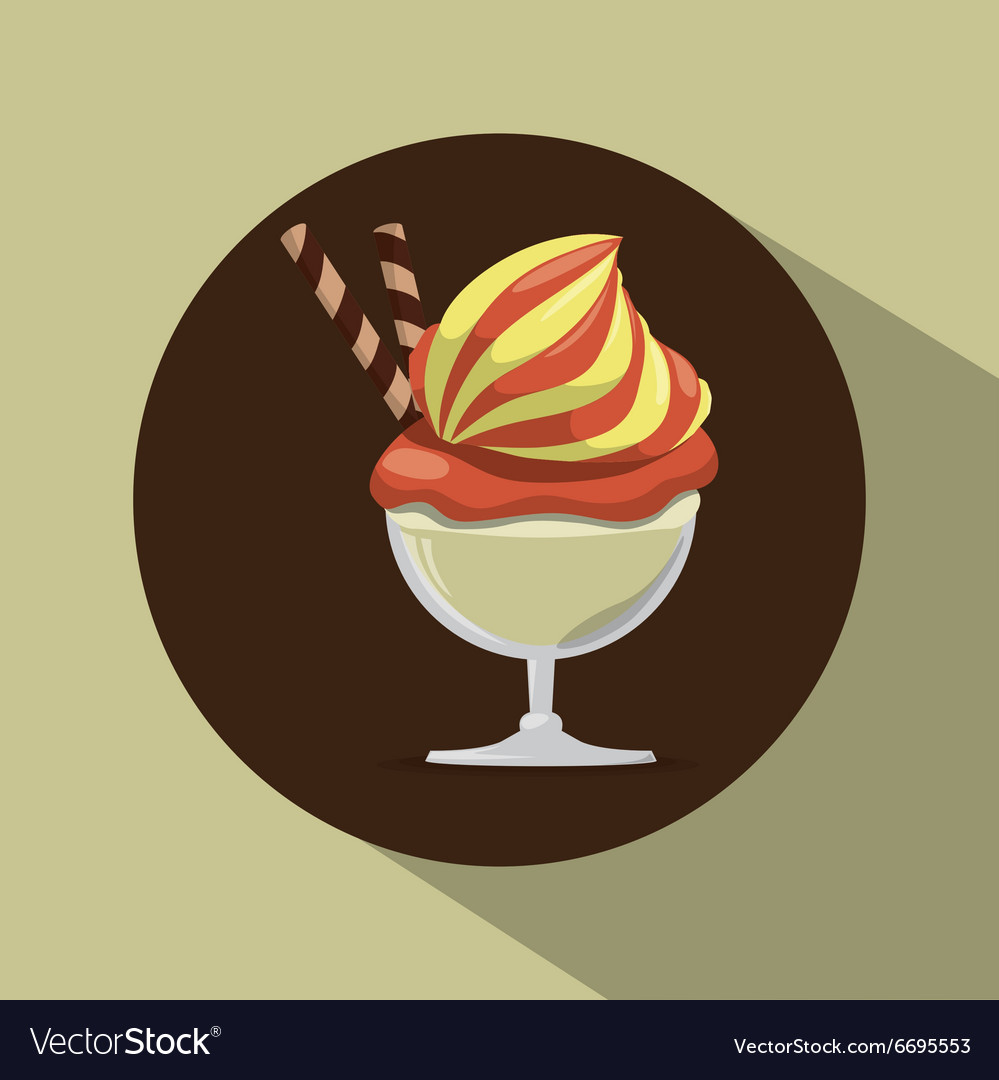 Ice cream design Royalty Free Vector Image - VectorStock