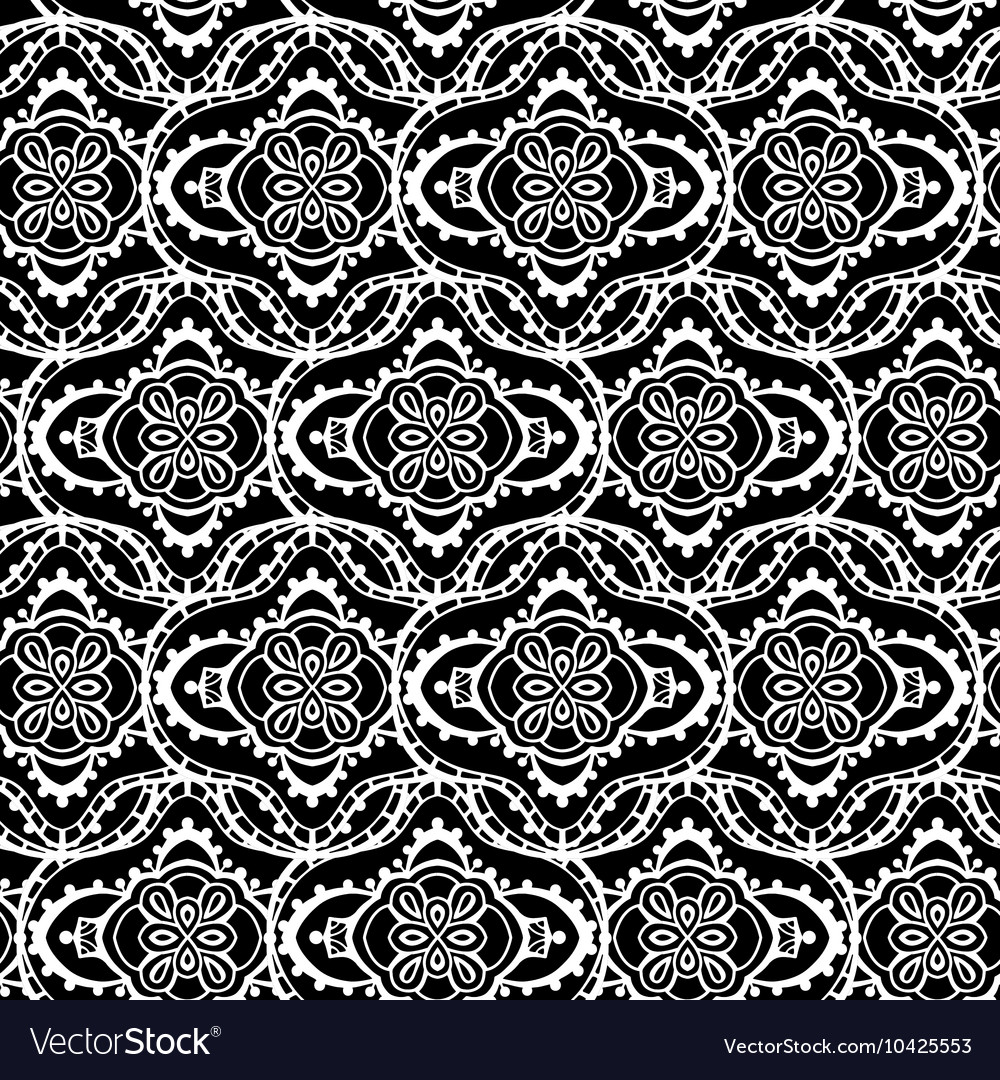 Mandala Patterned Background Royalty Free Vector Image