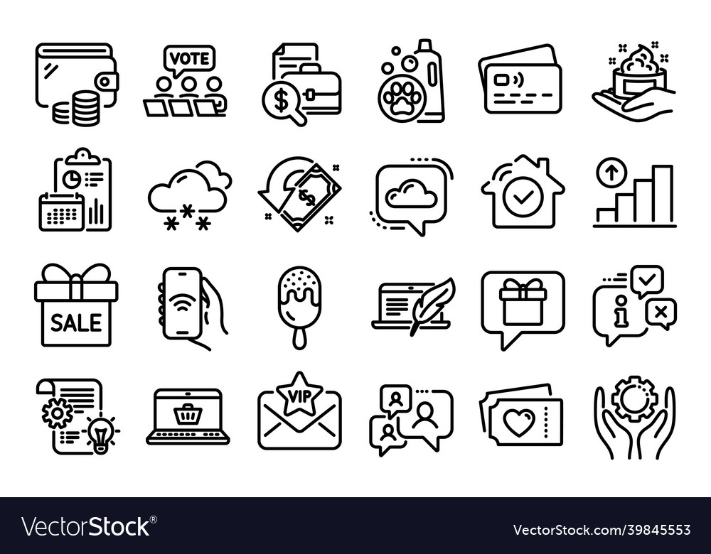 Set of graph chart accounting report vector image Set of graph chart accounting report
