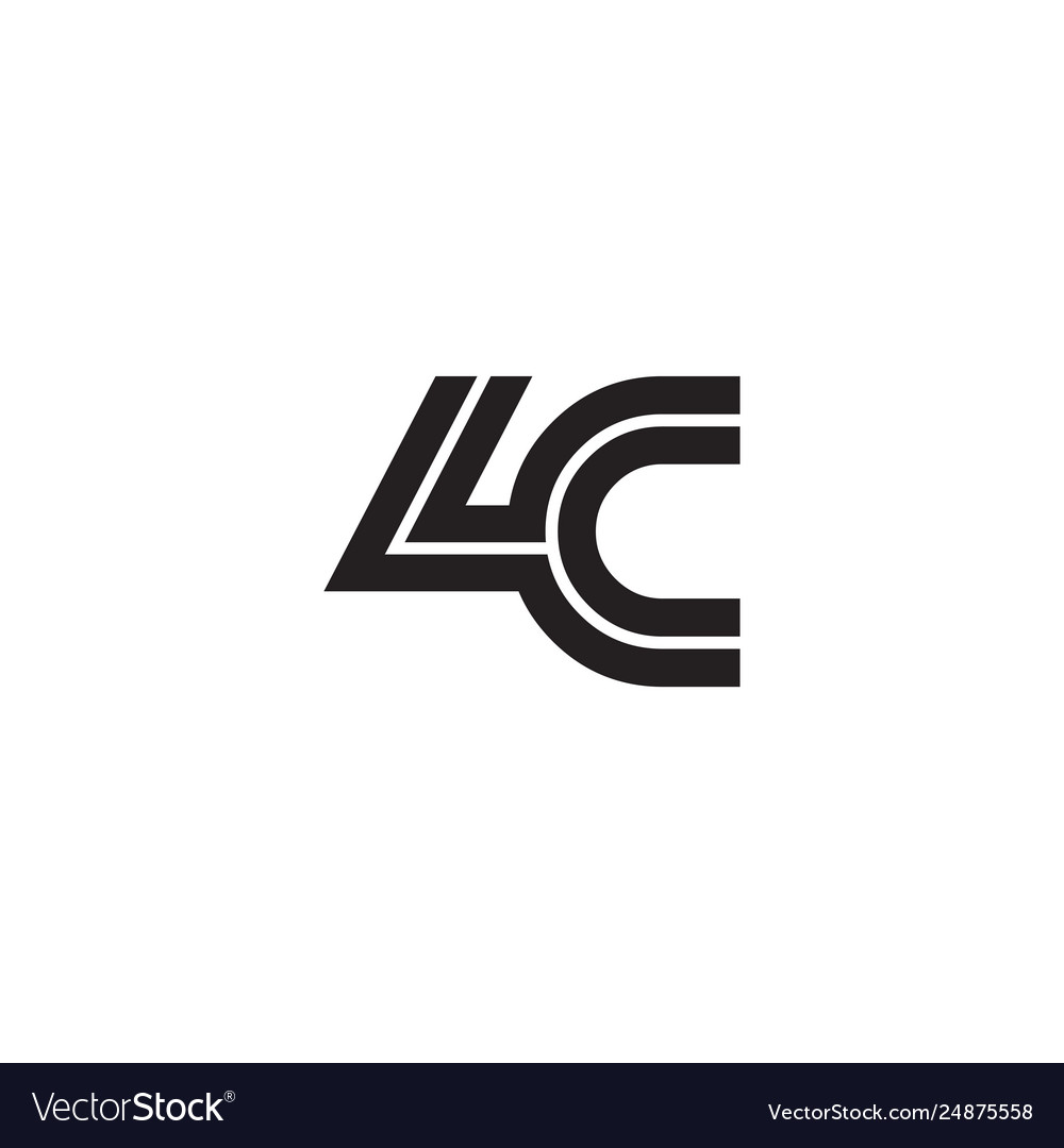 Initial letter linked design logo template