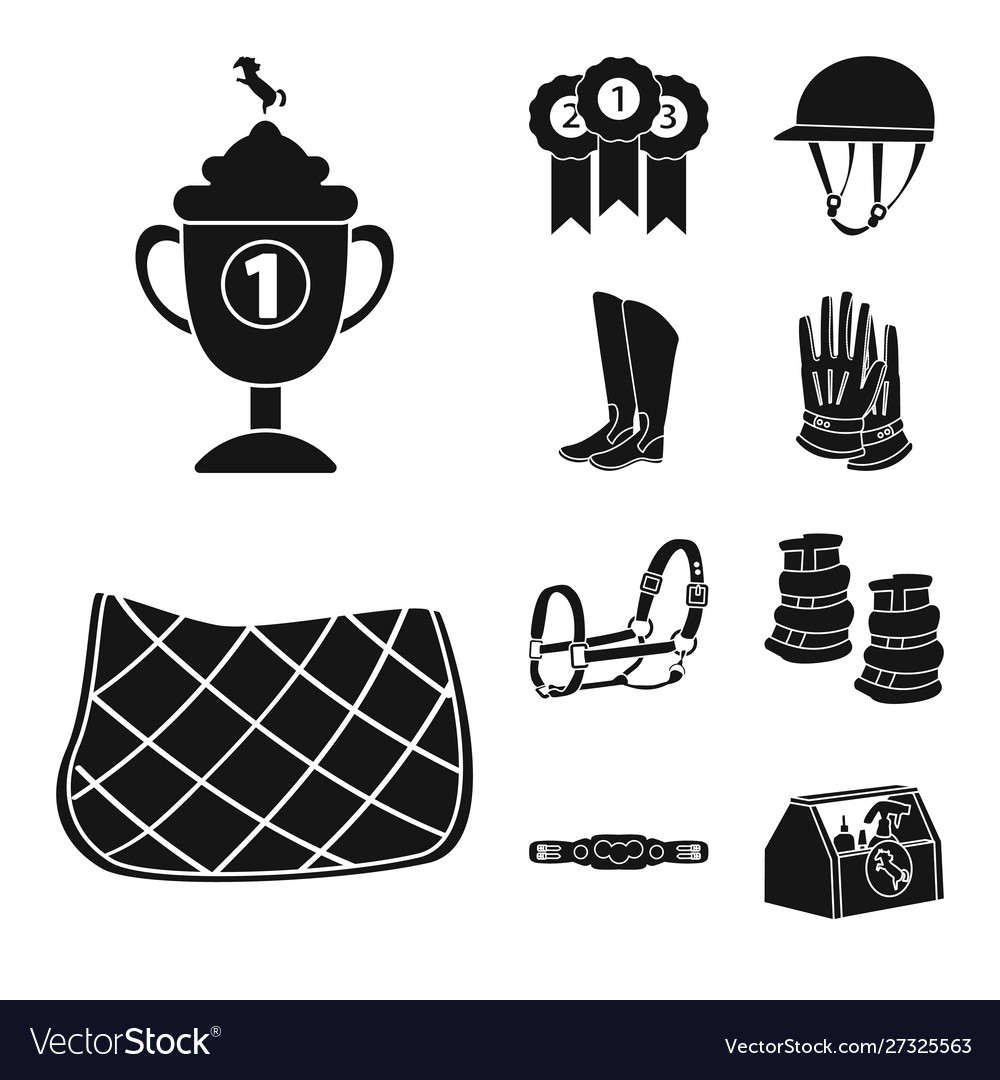 Design sport and competition symbol set