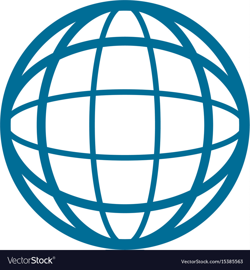 Global world earth connection symbol