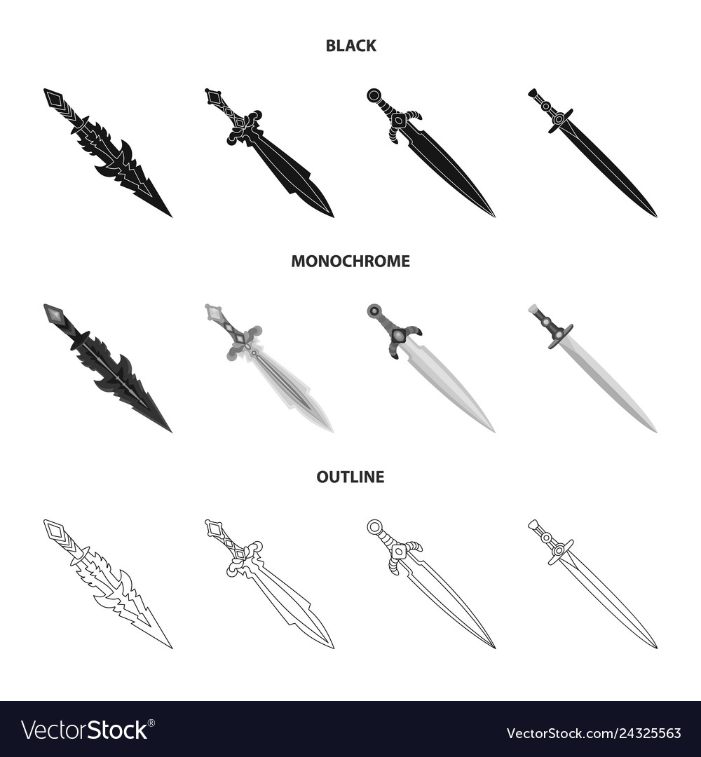 Isolated object of game and armor icon set vector image Isolated object of game and armor icon set