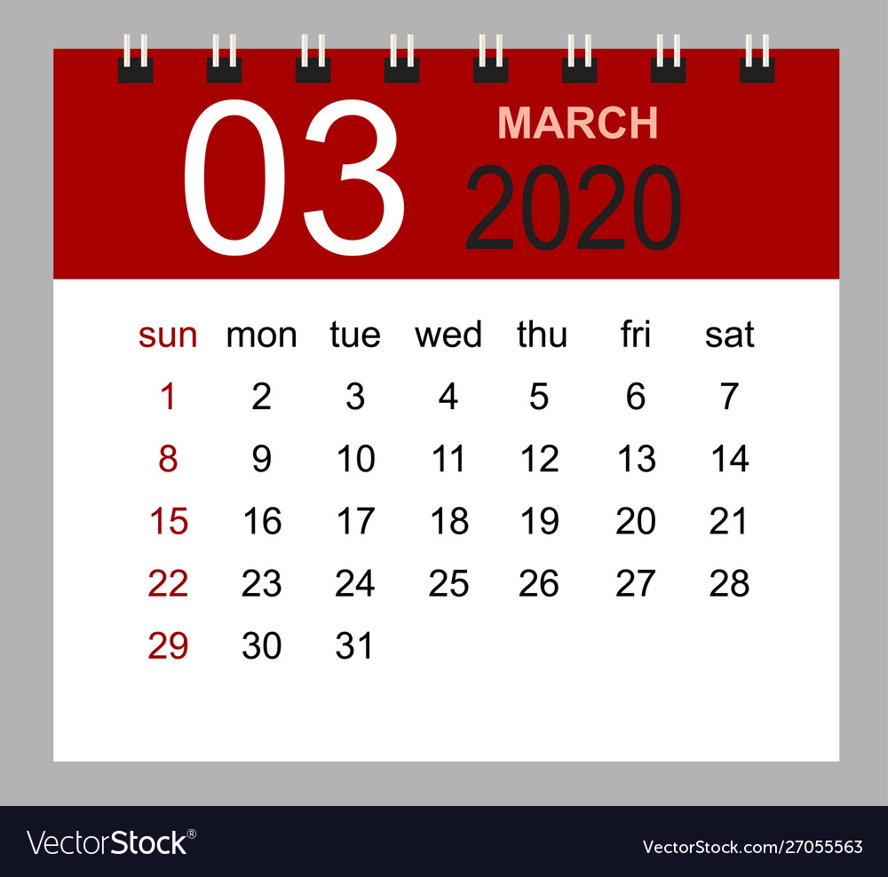 March 2020 calendar printable hotsell