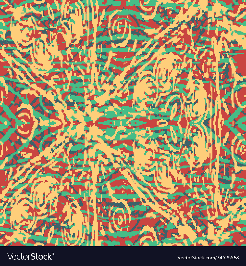 Abstract textured seamless pattern vector image Abstract textured seamless pattern