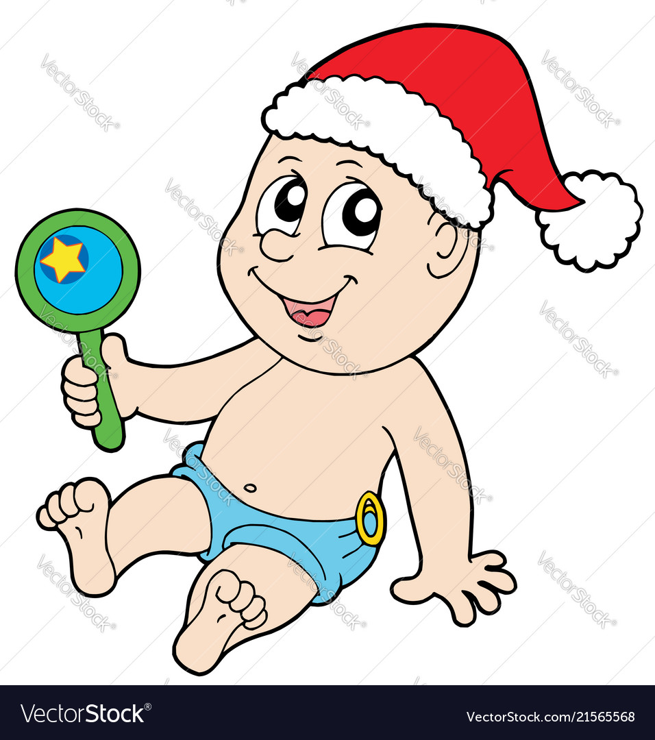 baby christmas rattle