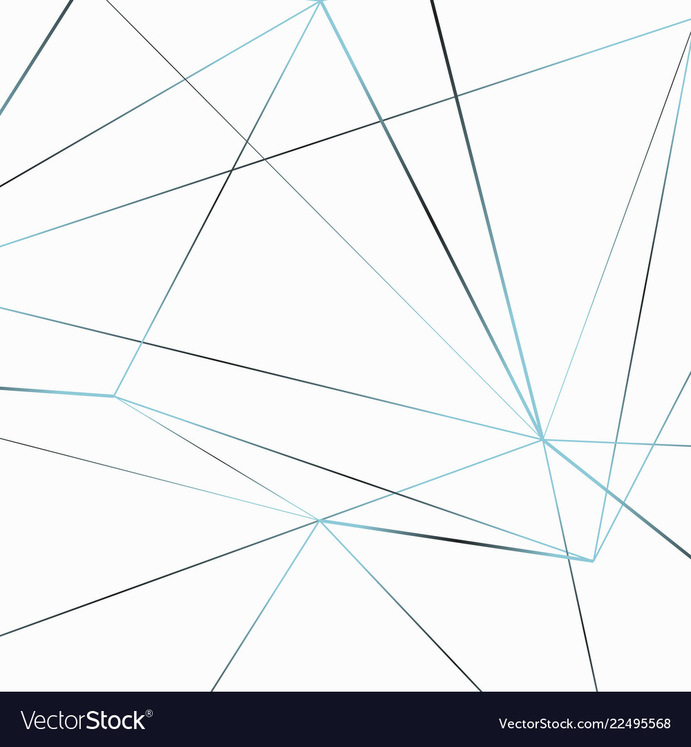 Technology modern background with connected lines vector image Technology modern background with connected lines