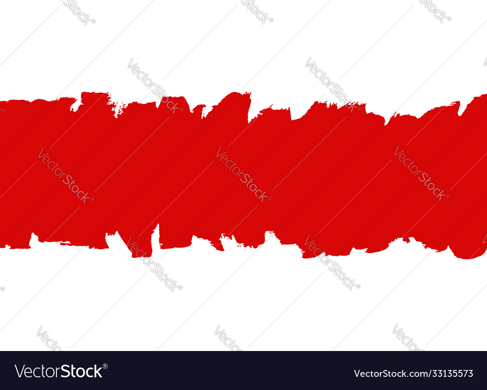 Belarus watercolor protest symbol white-red-white Vector Image