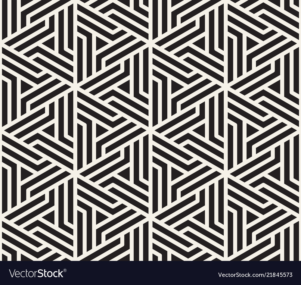 Geometric Line Pattern - Abstract