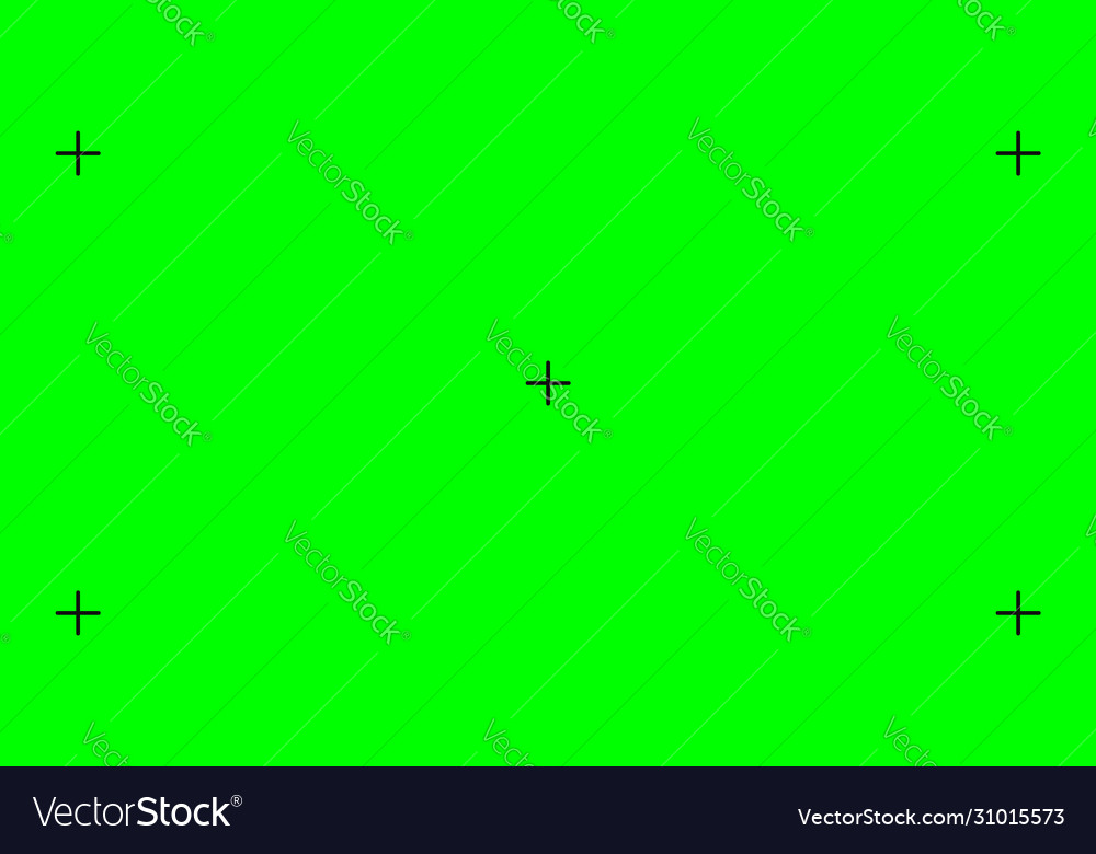 Green screen chromakey background blank Royalty Free Vector