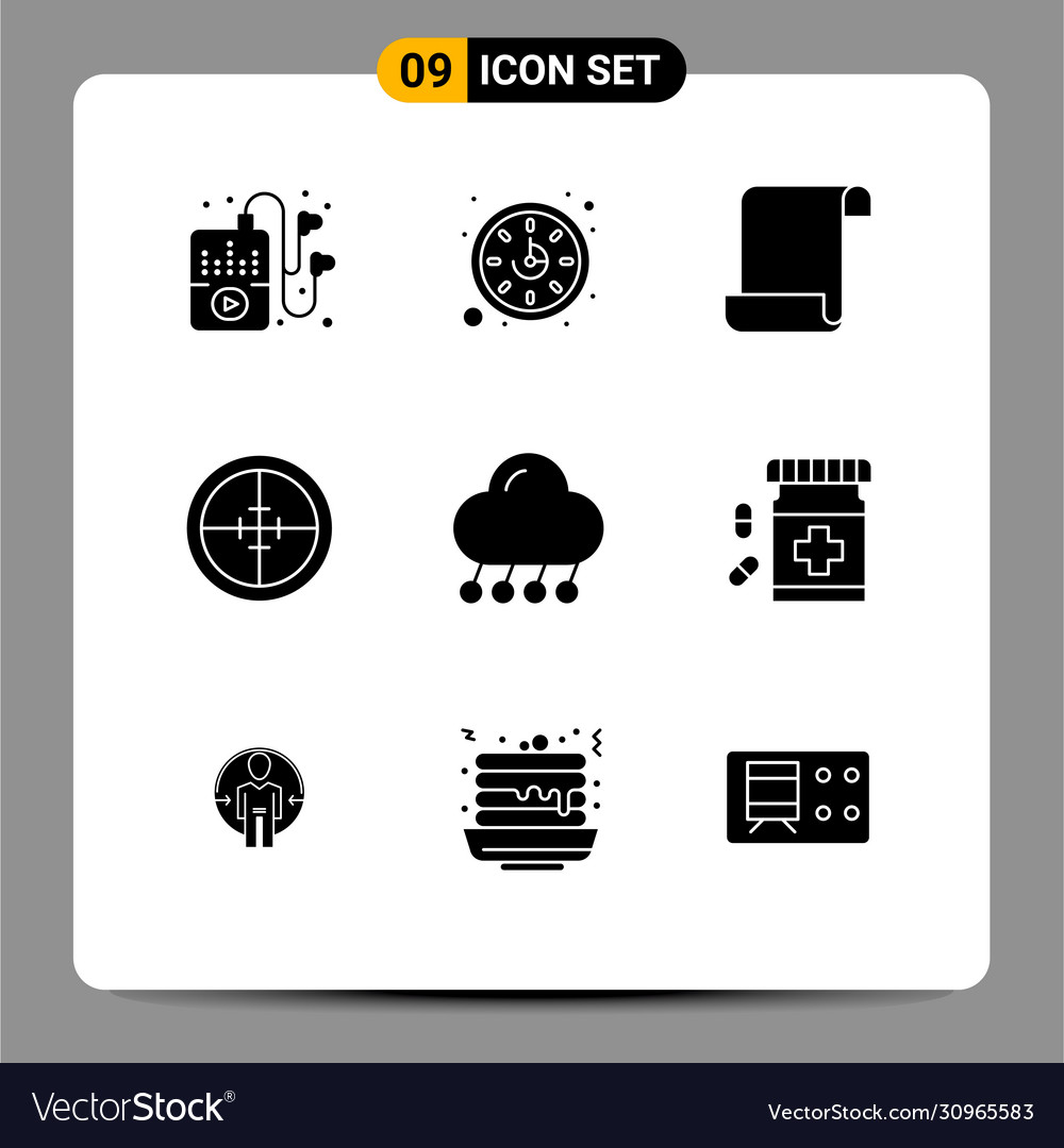 Group 9 solid glyphs signs and symbols