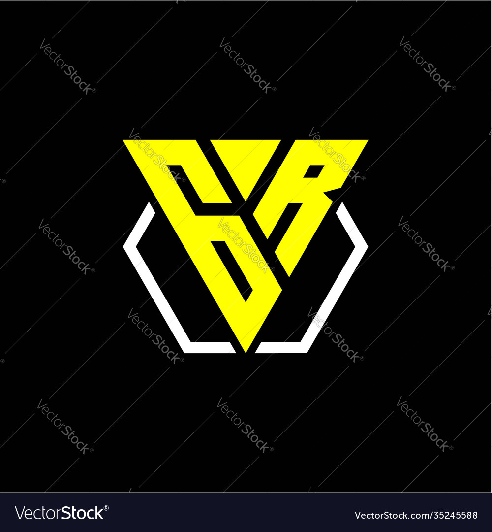 Initials triangle g r has a simple modern