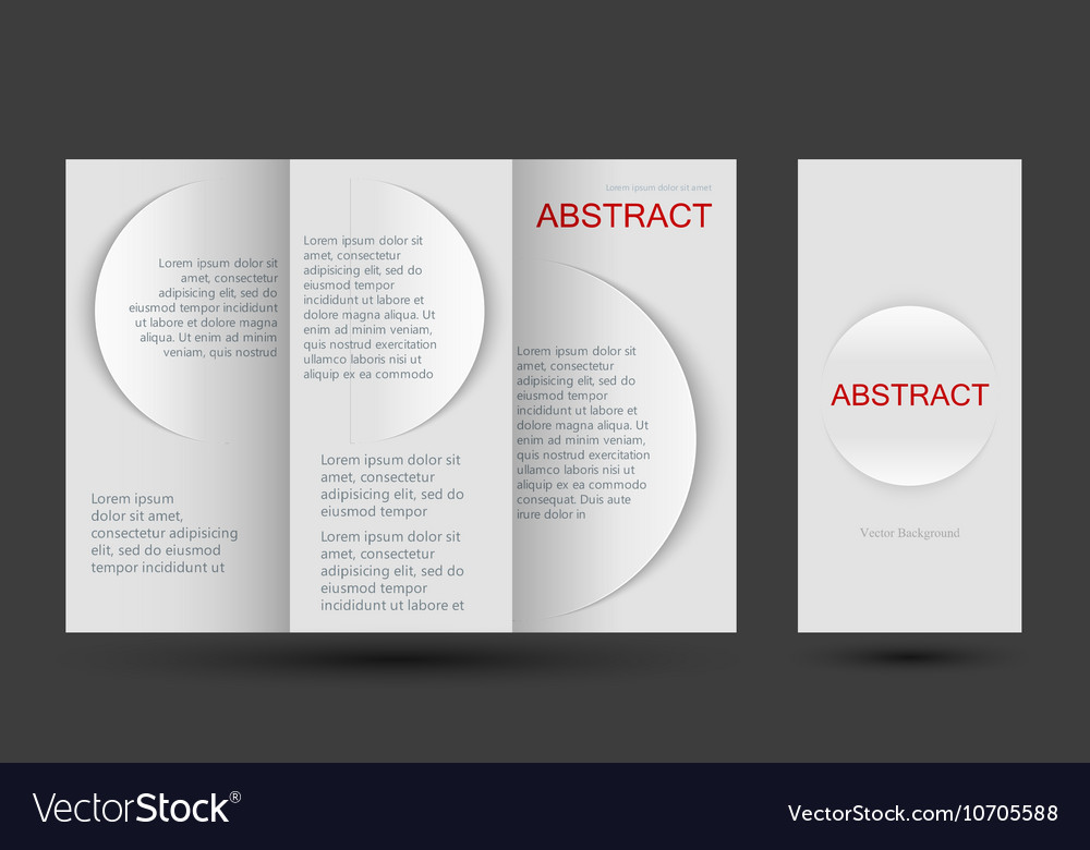 Strict simple design templates collection