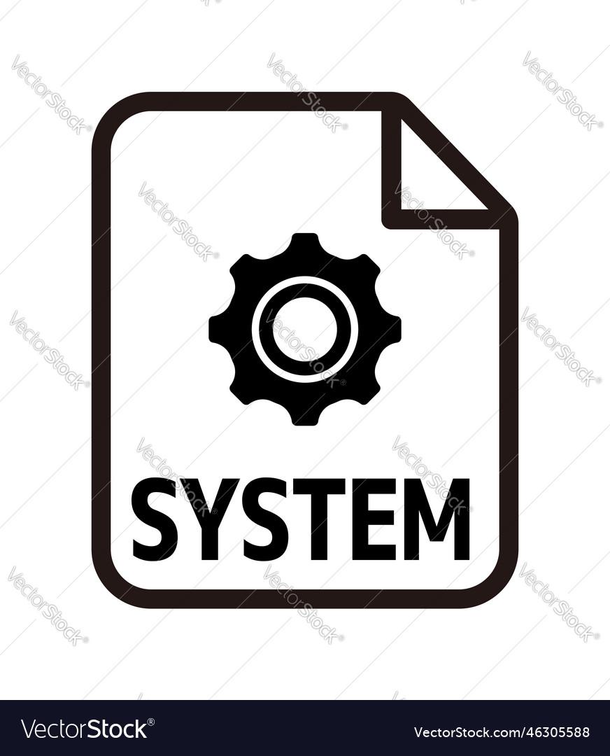 Various file type icon system