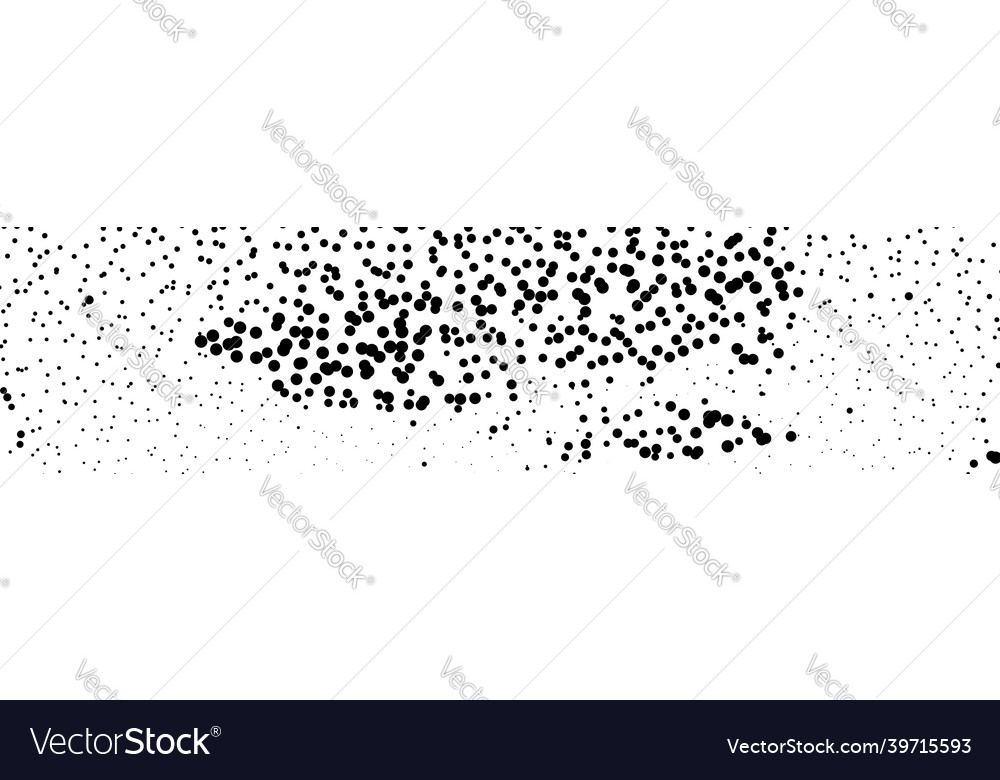 Halftone random circles dots pattern