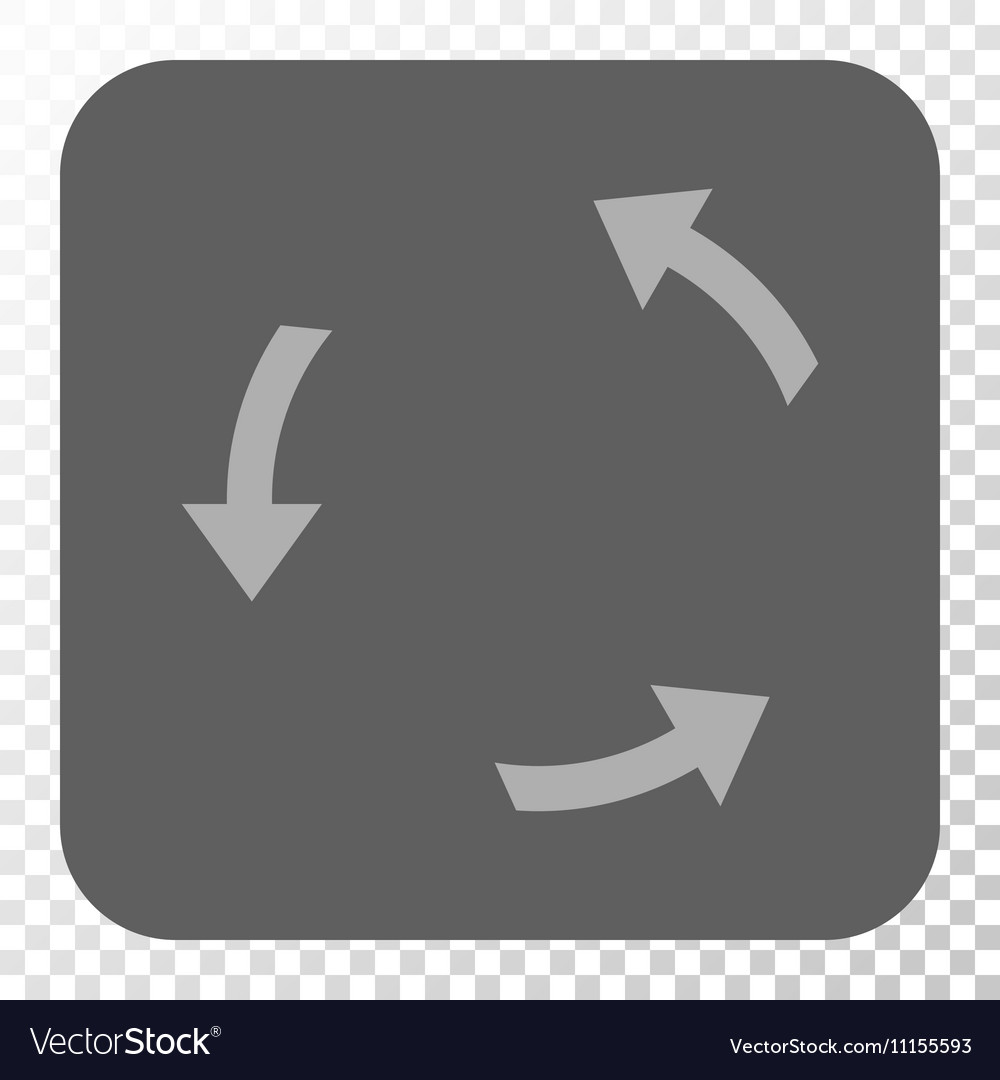 Rotate ccw rounded square button